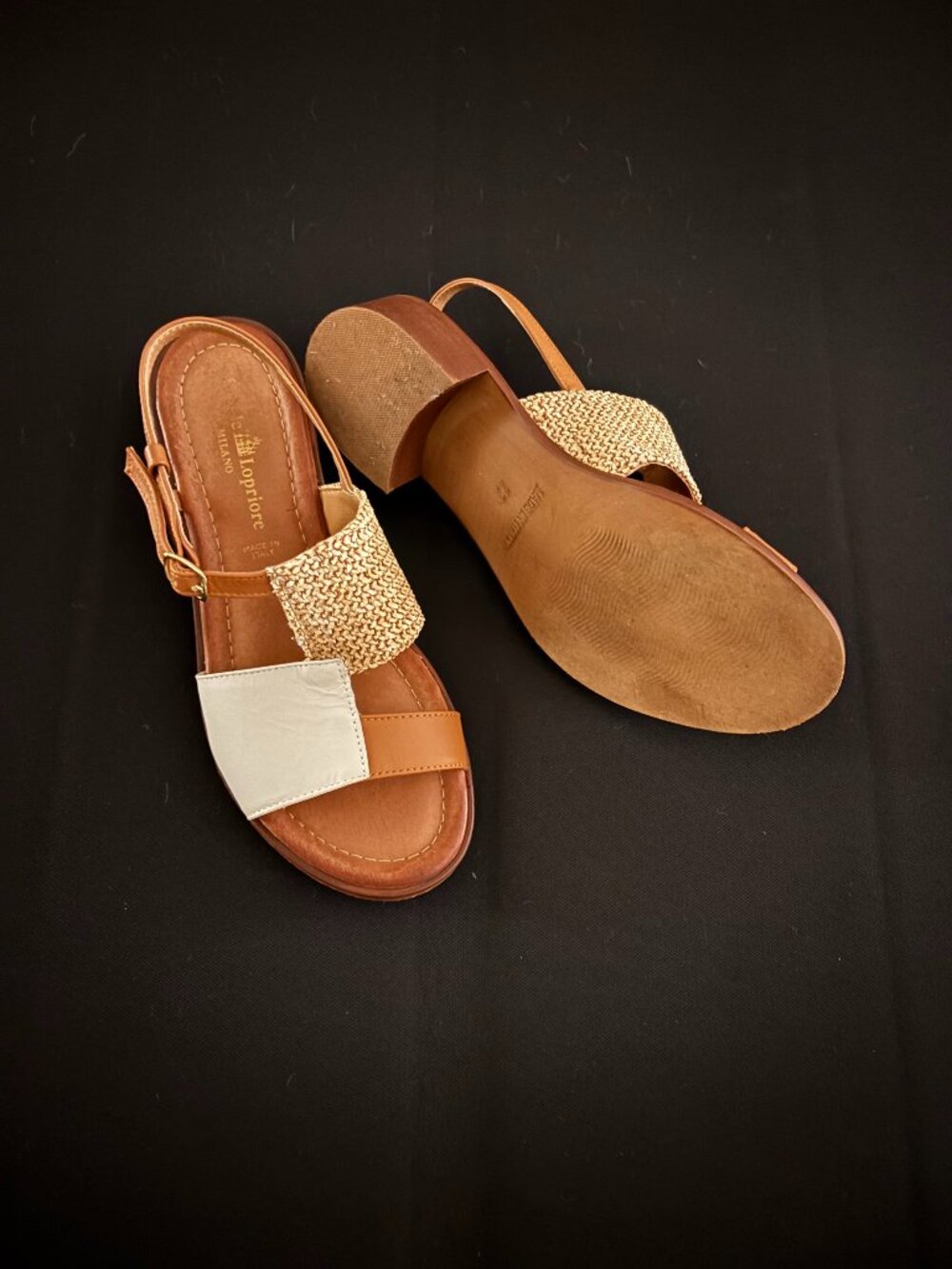 MICHELE LOPRIORE SANDALS, Size 39